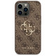 Guess GUHCP14L4GMGBR iPhone 14 Pro 6,1" brązowy/brown hardcase 4G Big Metal Logo