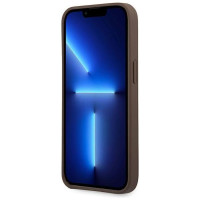 Guess GUHCP14L4GMGBR iPhone 14 Pro 6,1" brązowy/brown hardcase 4G Big Metal Logo