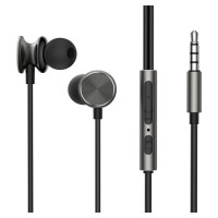 Joyroom Wired Series JR-EW03 wired in-ear headphones - dark gray