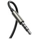 Joyroom Wired Series JR-EW03 wired in-ear headphones - dark gray