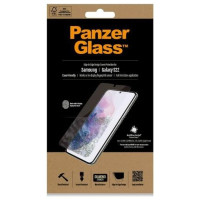 Panzerglass E2E Microfracture antibacterial glass for Samsung Galaxy S22 - with black frame