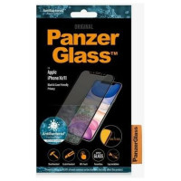 Panzerglass E2E Super+ privacy tempered glass for iPhone XR / 11 - with black frame