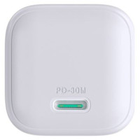 Joyroom JR-TCG15 Mini 30W GaN USB-C Wall Charger - White