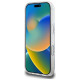 Guess Resin Gradient Glitter MagSafe case for iPhone 16 Pro - silver