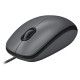 Logitech MOUSE USB OPTICAL M100/BLACK 910-006652 LOGITECH