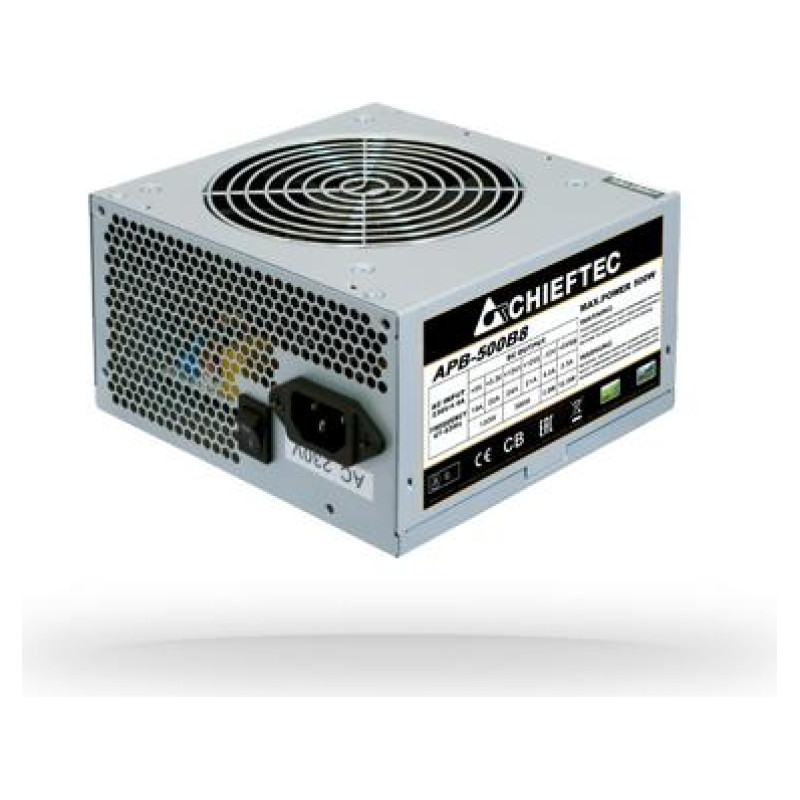 Chieftec Power Supply|CHIEFTEC|500 Watts|PFC Active|APB-500B8