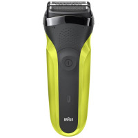 Braun Series 3 bārdas  el.skuveklis, melns/zaļš - 300S Green