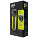 Braun Series 3 bārdas  el.skuveklis, melns/zaļš - 300S Green
