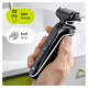 Braun Series 5 skuveklis AutoSense, balts - 51-W1500s
