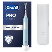 Braun el.zobu  birste Cross Action+ ceļojuma futrālis, zila - D 305.513.3X