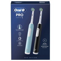 Braun el.zobu birste Pro Series 1, melna un zila - D 305.523.3H