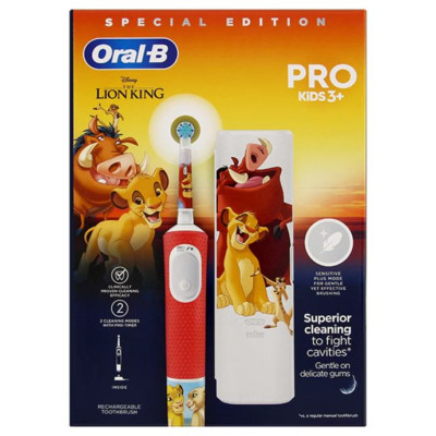 Braun el.zobu  birste - bērnu, Lion king - D 103.413.2KX/Lion