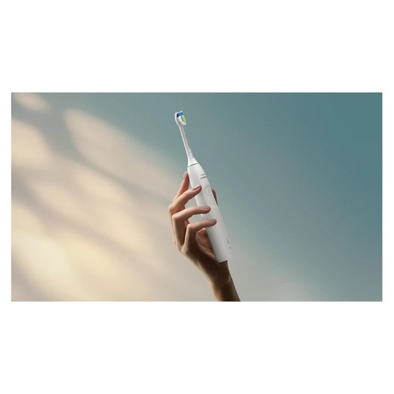 Sonicare PHILIPS 5300 Sonic elektriskās zobu birstes, 2 gab., balta un melna - HX7109/01