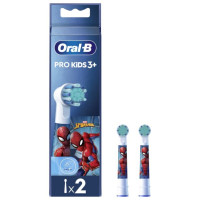 Braun el.zobu birstes uzgalis Spiderman (bērnu), 2 gab. - EB 10S-2K