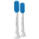 Sonicare TongueCare+ mēles birstes, 2gab (baltas) - HX8072/01
