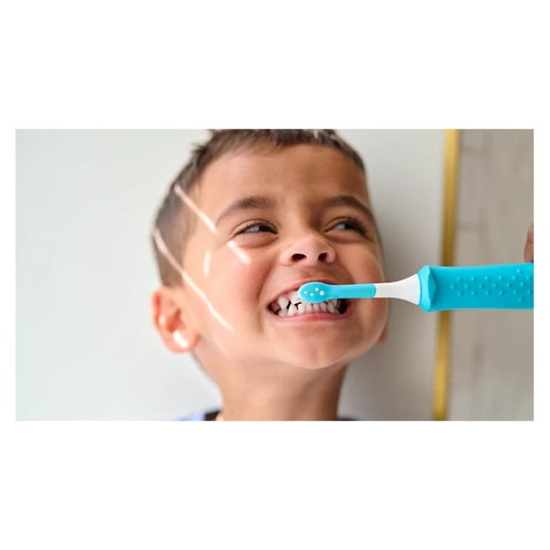 Sonicare for Kids zobu birstes uzgalis, 4 gab, 3+ gadi - HX6034/90