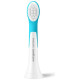 Sonicare for Kids Mini zobu birstes uzgalis, 2 gab,3+, Balta/ciāna - HX6032/90