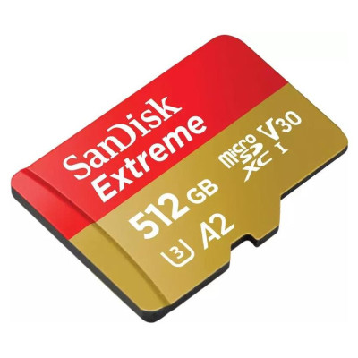 Sandisk MEMORY MICRO SDXC 512GB UHS-I/W/A SDSQXAV-512G-GN6MA SANDISK