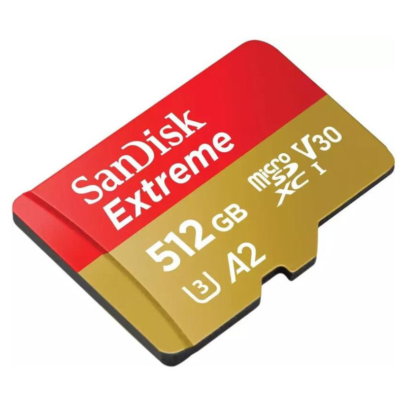 Sandisk MEMORY MICRO SDXC 512GB UHS-I/W/A SDSQXAV-512G-GN6MA SANDISK