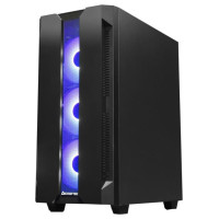 Chieftec Case|CHIEFTEC|HUNTER|MidiTower|Not included|ATX|MiniITX|Colour Black|GS-01B-OP
