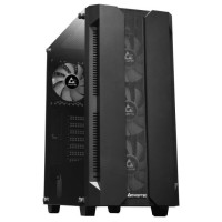 Chieftec Case|CHIEFTEC|HUNTER|MidiTower|Not included|ATX|MiniITX|Colour Black|GS-01B-OP