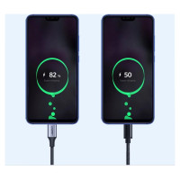 Ugreen US288 60128 USB-A / USB-C QC 3.0 3A 2m cable - gray