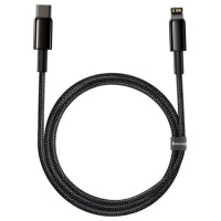 Baseus CATLWJ-01 Lightning - USB-C PD cable 20W 480Mb/s 1m - black