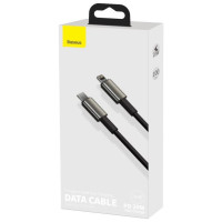 Baseus CATLWJ-01 Lightning - USB-C PD cable 20W 480Mb/s 1m - black