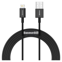 Baseus Superior USB - Lightning cable 2.4 A 2 m black (CALYS-C01)