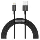 Baseus Superior USB - Lightning cable 2.4 A 2 m black (CALYS-C01)