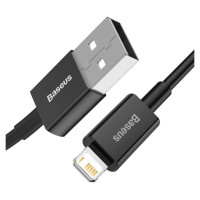 Baseus Superior USB - Lightning cable 2.4 A 2 m black (CALYS-C01)