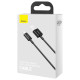Baseus Superior USB - Lightning cable 2.4 A 2 m black (CALYS-C01)
