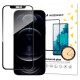 Wozinsky super tough Full Glue full screen tempered glass with Case Friendly frame iPhone 14 Max / 13 Pro Max black