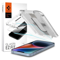 Spigen Glas.tR EZ Fit Tempered Glass for iPhone 13 / 13 Pro / 14 / 16e - 2 pcs.
