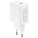 Acefast charger GaN USB Type C 30W, PD, QC 3.0, AFC, FCP white (A21 white)