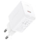 Acefast charger GaN USB Type C 30W, PD, QC 3.0, AFC, FCP white (A21 white)