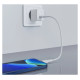 Acefast charger GaN USB Type C 30W, PD, QC 3.0, AFC, FCP white (A21 white)