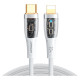 Joyroom Star-Cloud Series A3 USB-C / Lightning Cable 20W 1.2m with Smart Switch - White