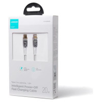 Joyroom Star-Cloud Series A3 USB-C / Lightning Cable 20W 1.2m with Smart Switch - White