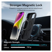 ESR Classic Hybrid Halolock MagSafe iPhone 14 Plus Case - Black