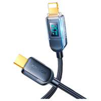 Joyroom A4 USB-C / Lightning Cable 20W 1.2m with display - black