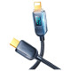 Joyroom A4 USB-C / Lightning Cable 20W 1.2m with display - black