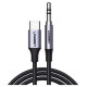 Ugreen cable USB C - mini jack 3.5mm 1m gray (AV143)
