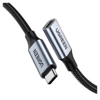 Ugreen US372 30205 USB-C - USB-C PD QC cable 100W 5A 10Gbps 1m - gray