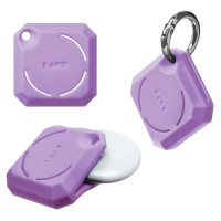 Laut Huex Gems - protective case for AirTag (violet)