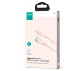 Joyroom Multi-Color Series S-A34 USB-A / USB-C Cable 100W 1m - Pink