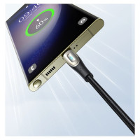 Joyroom Star-Light Series SA27-CC5 USB-C / USB-C cable 100W 1.2m - black