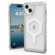 UAG Plyo MagSafe case for iPhone 15 Plus - transparent and white