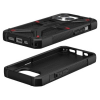 UAG Monarch case for iPhone 15 Pro - black kevlar