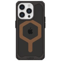 UAG Plyo MagSafe case for iPhone 15 Pro - black and brown